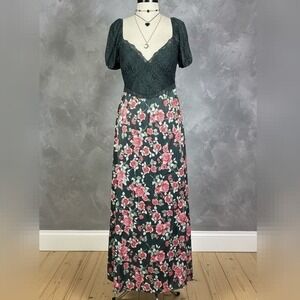 aderny patchwork floral maxi dress pink Everyone's latest obsession: the Aderny Patchwork Floral Maxi Dress